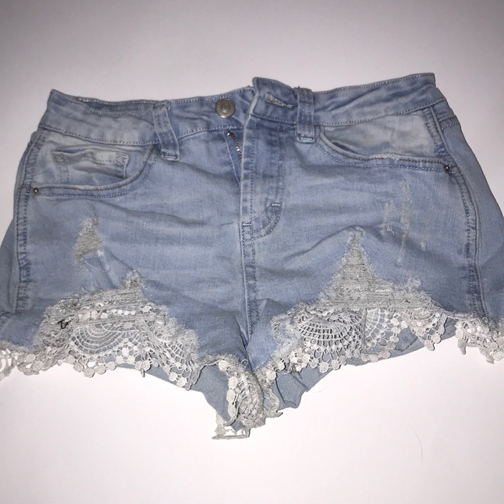 super cute jean shorts